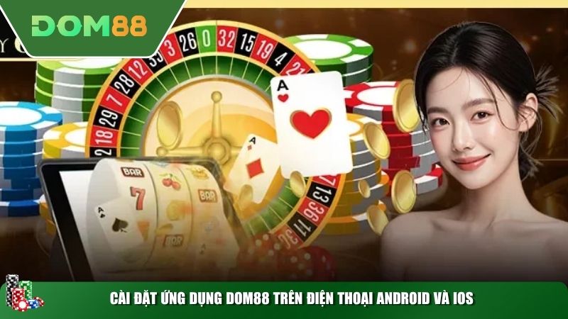 Cài đặt ứng dụng DOM88 trên điện thoại android và iOS