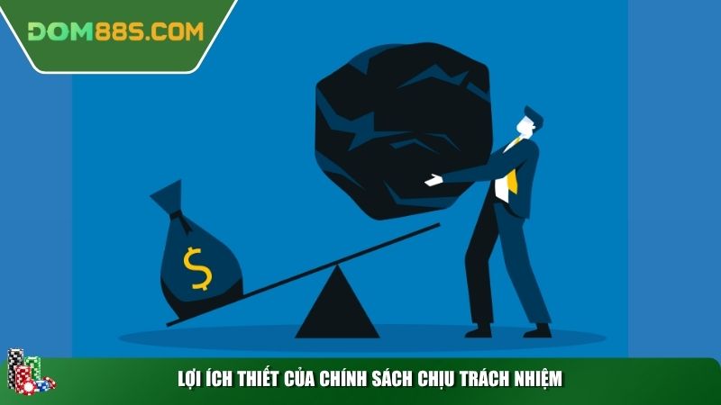 Lợi ích thiết của chính sách chịu trách nhiệm