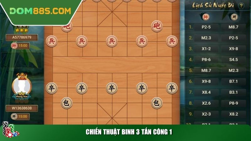 Chiến thuật binh 3 tấn công 1