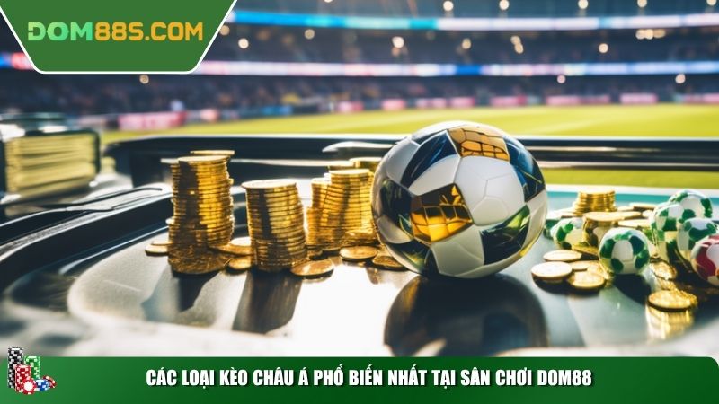Các loại kèo Châu Á phổ biến nhất tại sân chơi Dom88