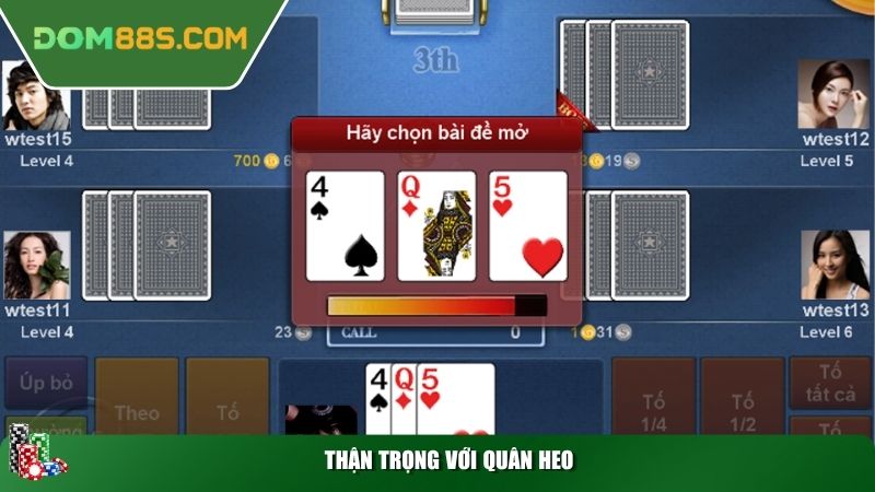 Thận trọng với quân heo