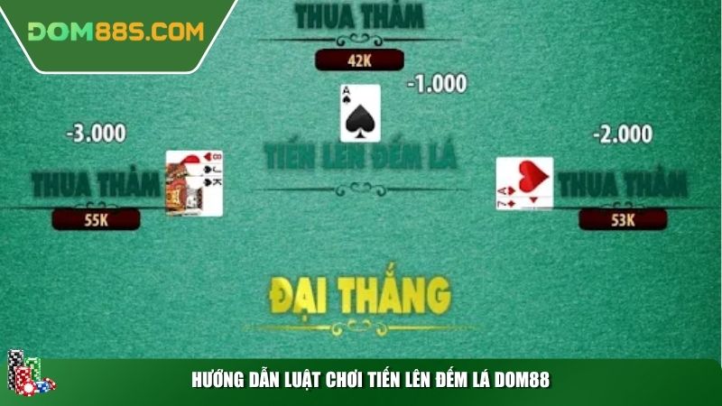 Hướng dẫn luật chơi tiến lên đếm lá Dom88